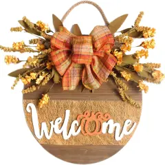 Welcome Sign for Front Door Decor(welcome)