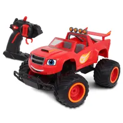 NKOK Blaze And The Monster Machines RC: High Performance Blaze - Nickelodeon, Remote Control Offroad Monster Truck
