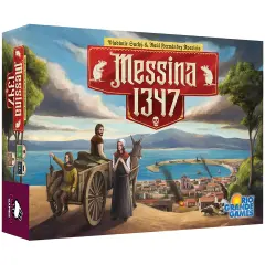 Messina 1347 - Strategy Board Game, Rio Grande Games, Ages 14+, 1-4 Players, 90-120 Min