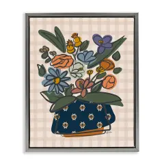 Stupell Industries Little Garden Bouquet Floating Frame, design by Beki Marquardt