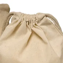 Durable Cotton Pouch Muslin Gift Bag 4" x 6"