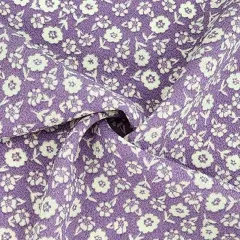 1 Yard Lavender Poly Crepe Bubble Fabric, 56/57" Wide, Lightweight & Textured