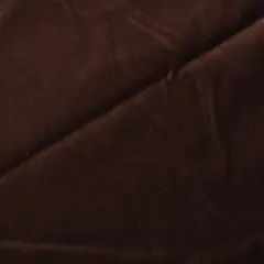 5 Yard Cotton Velvet Upholstery Drapery Fabric 60 Inches Width Chocolate Brown