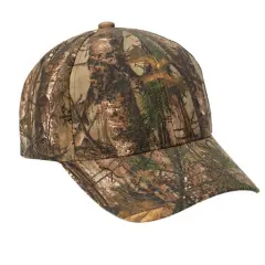 Port Authority&reg; Pro Camouflage Series Cap, Structured Mid-Profile Outdoor Cap with Hook and Loop Closure Realtree Xtra
