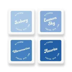 Lapis Lazuli Fresh Dye Ink Mini Cube Set