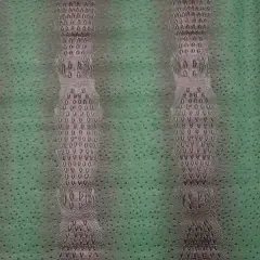 1 Yard Gatorich Faux Leather Vinyl Fabric 54/56" Width Hunter Green