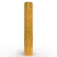 Siser&reg; Holographic Heat Transfer Vinyl, 11.8" x 60" Gold