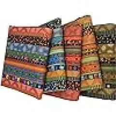 Pattern Cotton Fabric Quilting Squares Handmade Patchwork Quarter Sheets Set for Sewing