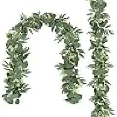 Gypsophila and Willow Leaves Faux Hanging