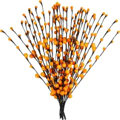 30Pcs Artificial Autumn Berry Stems