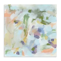 Stupell Industries Chaotic Pastel Impression Canvas Design By June Erica Vess