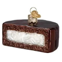 Old World Christmas 1.75 In Hostess&trade; Ding Dong&trade; Tree Ornament , Ornament Cream Filled Treat Brown