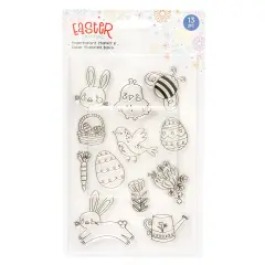 AC Stamp Set 13/Pkg-Transparent