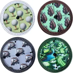 Set of 4 Themed Drink Coasters