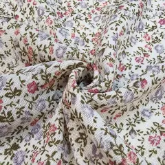 1 Yard Rayon Crinkle Lilac Marble Fabric for Dresses Blouses Skirts 50/52" Width