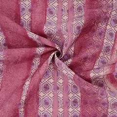 1 Yard Pink Rayon Nylon Poplin Fabric Lightweight Material For Tailored Clothing And Casual Wear 57/58 Inch Wide