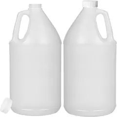 2 Pack 1 Gallon Plastic Jugs