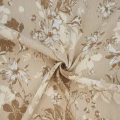 1 Yard Soft Rayon Crinkle Frappe Fabric, 50/52" Wide, Lightweight Apparel Textile