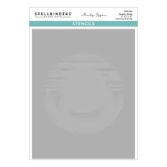 Spellbinders Stencil By Mindy Eggen-Scenic Drive, Classic Road Legends