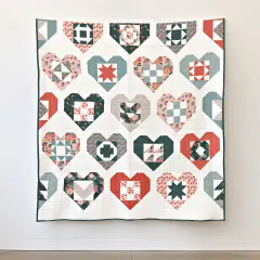Wholehearted Vintage Charm Quilt Kit (kt-15270) | Riley Blake | Sewing Kit