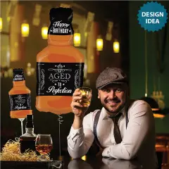 Betallic&reg; Aged To Perfection Whiskey Balloon 34 Inch