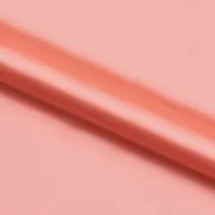 Stretch Satin Look Recycled Nylon Spandex Fabric Candlelight Peach