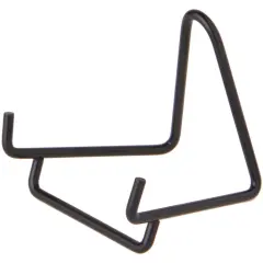 Bard's Black Wire Easel Stand, 2" H x 2.5" W x 2.5" D