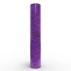 Siser&reg; Holographic Heat Transfer Vinyl, 11.8" x 60" Purple