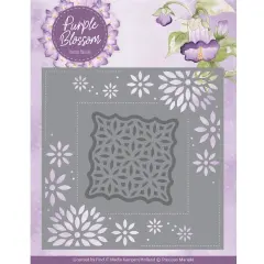 Find It Trading Precious Marieke Die-Blossom Frame, Purple Blossom