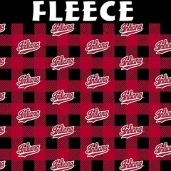 Licensed NCAA Indiana University Buffalo Plaid Fleece IND-1190 Fabric by the Yard