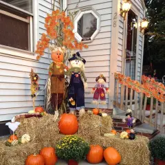 18 Pcs Fall Leaf Garland