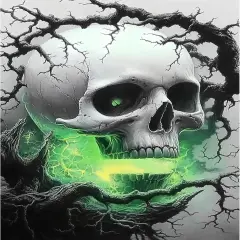 Skull Diamond Art Kits for Adults Halloween
