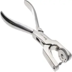 The Beadsmith Leather Rotary Hand-Sewing Leather Punch Tool, 5 Different-Size Holes, Jewelry-Making Supplies and Leather Working Tools.