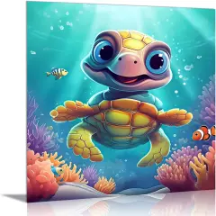 Paint By Numbers Kit for Adults, Underwater World - 16x20 inch