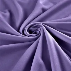 1 Yard Stretch Crepe Scuba Techno Knit Fabric for Stylish Head Wraps Theatrical Costumes and DIY Sewing Lavender