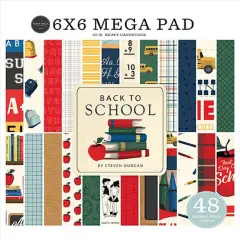 Carta Bella - Back To School Cardmakers 6X6 Mega Pad