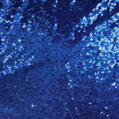 Royal Blue Sparkle Sequin Fabric 52/54 Inch Width Polyester
