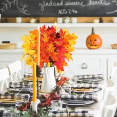 Artificial Maple Leaves Branches