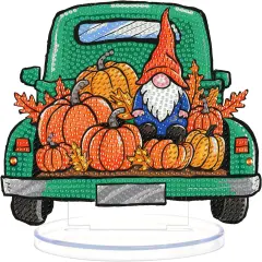Pumpkin Gnome Diamond Art Painting Kits for Adults