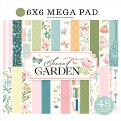 Secret Garden Cardmakers 6X6 Mega Pad