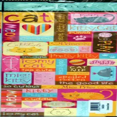 Marcella K. Cat Embossed Stickers