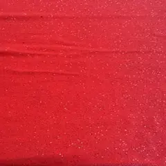 1 Yard Misty Glitter Velvet Polyester Spandex Fabric for Cosplay Dancewear Crafts Costumes 60&rdquo; Width Neon Orange Silver