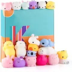 20 Pcs Squishies Animal Toys