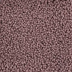 John Bead 11/0 Opaque Dyed Solgel Czech Glass Seed Beads, 250g Lavender