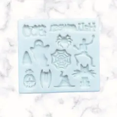 Halloween Theme 8 silicone mold