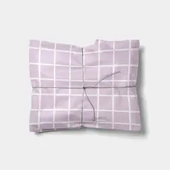 Violet Chalk Plaid Gift Wrap