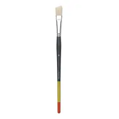 Princeton Snap! Natural Bristle Brush - Angle Brush, Long Handle, Size 10