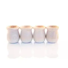 Kitcheniva 5 Pcs Natural Candlecup Candlestick Holders Home Decor Craft 1-5/8"