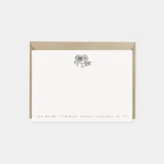 Paeonia Moutan Botanical Note Cards