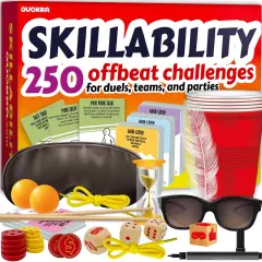 Challenge Game Set - 250 Cards with Fun Tasks for Family